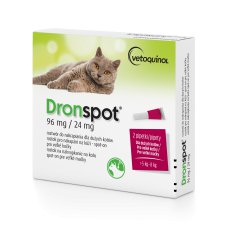 vetoquinol Dronspot krople na pasożyty 2 pipety