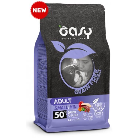 Oasy Grain Free Small-Mini - Doskonała Karma z Kaczką