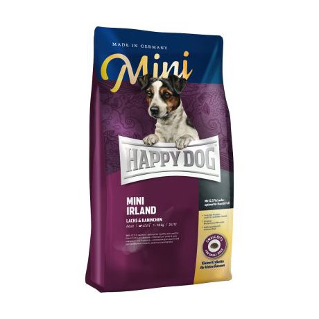 Happy Dog Mini Irland małe rasy psów przy skłonnościach do alergii