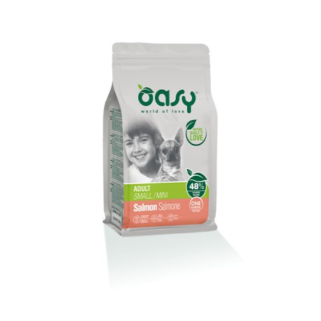 Oasy One Animal Protein Adult Small Mini Salmon łosoś