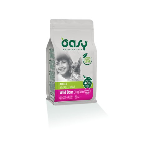 Oasy One Animal Protein Adult Small Mini Boar z dzikiem