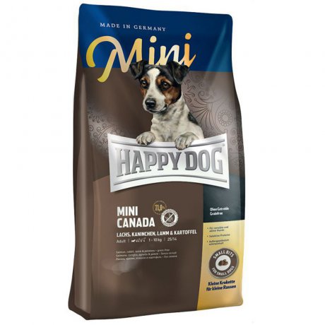 Happy Dog Mini Canada dla małych ras psów aktywnych i wrażliwych