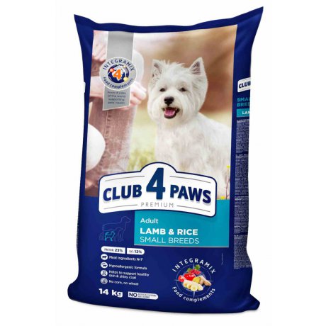 Club 4 Paws Adult Lamb & Rice Small Breeds