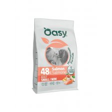 Oasy Monoprotein Adult Small Breed monobiałkowa karma dla dorosłych psów małych ras z łososiem