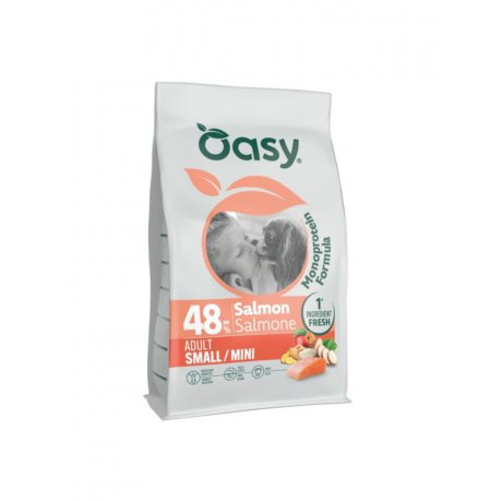 Oasy Monoprotein Adult Small Breed monobiałkowa karma dla dorosłych psów małych ras z wiepzowiną
