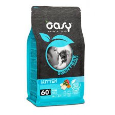 Oasy Grain Free Kitten bezzbożowa karma dla kociąt z rybą