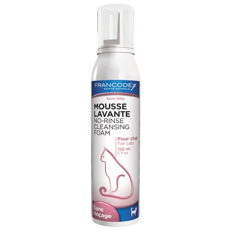 Francodex Pianka myjąca bez spłukiwania dla kotów