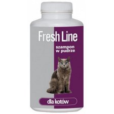 Fresh Line Szampon w pudrze dla kotów