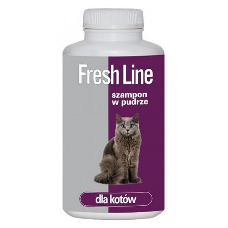 Fresh Line Szampon w pudrze dla kotów