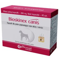 Biowet Bioskinex Canis Preparat poprawiający stan skóry i sierści