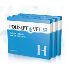 Polisept VET H - Hydrokoloidowy Opatrunek na Rany 10x10cm