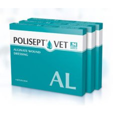 JM Sante Polisept VET AL - Opatrunek z Alginianem dla Zwierząt