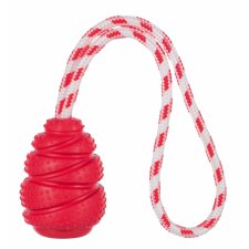 Trixie Strong Gryzak z kauczuku na sznurku pływający