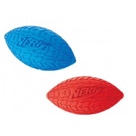 Nerf Trax Tire Squeak Football Piszcząca Piłka z bieżnikiem 