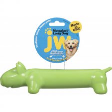 JW Pet Megalast Long Dog Zabawka dla psa unosząca się na wodzie z piszczałką