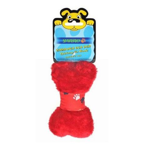YARRO Kość mała z opaską - pluszowa zabawka dla psa
