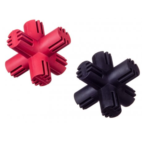 Barry King Krzyż Gryzak dla psa z otworami na przysmaki 