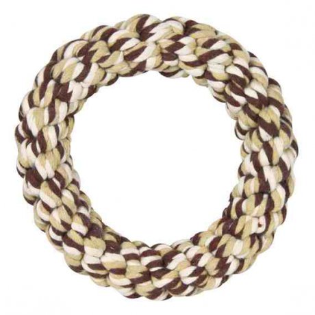 Trixie "Denta Fun" Ringo z bawełnianego sznura