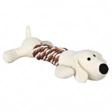 Trixie Pluszowe zabawki z liną dla psa
