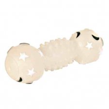 Trixie Zabawka fluorescencyjna hantel z dźwiękiem dla psa