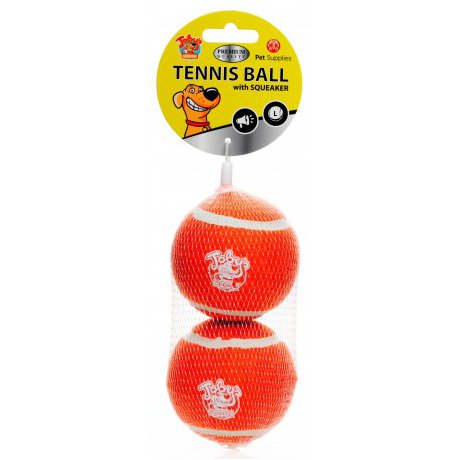 Tobbys Choice Tennis Ball with Squeaker