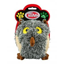 Pet Nova Szara Sowa Pluszowa zabawka dla psa