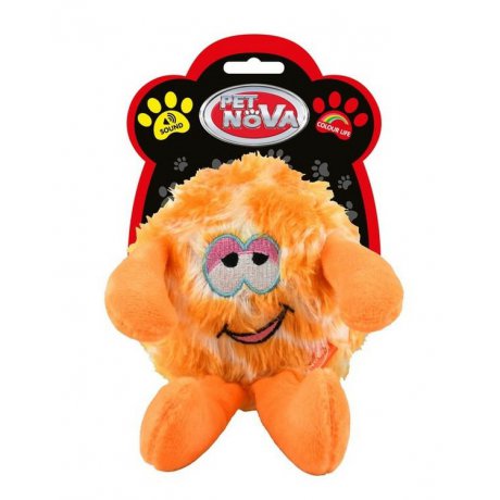 Pet Nova Pomarańczowy Stworek Pluszowa zabawka dla psa