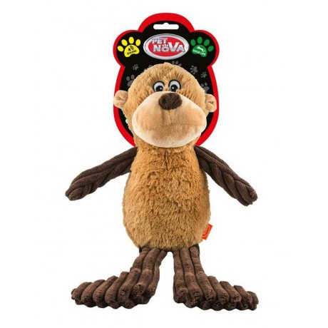 Pet Nova Małpa Grizzly Pluszowa zabawka dla psa
