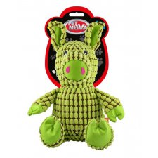 Pet Nova Świnka Zielona Pluszowa zabawka dla psa