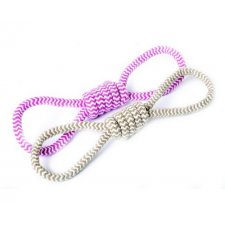 Dingo Przeciągacz z rączką różowy