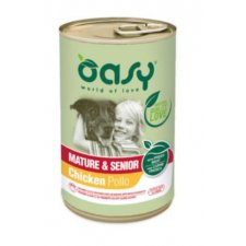 Oasy Lifestage Pate Mature & Senior puszka dla starszych psów z kurczakiem 400g