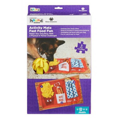 Nina Ottosson Activity Matz Fast Food Fun aktywna mata dla psa