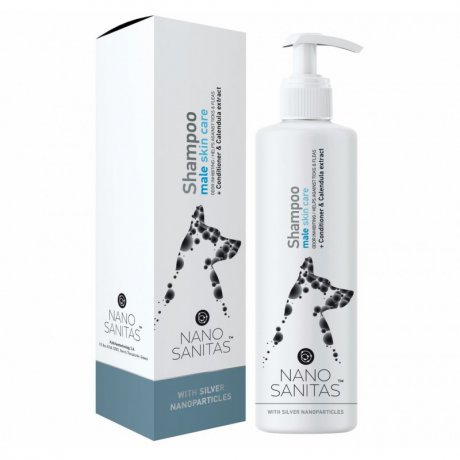 NanoSanitas Shampoo Male Skin Care szampon pielęgnacyjny z nanosrebrem