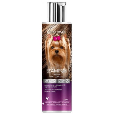 Eurowet Szampon dla yorków długi włos