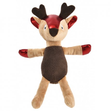 Barry King Renifer pluszowy Zabawka świąteczna dla psa