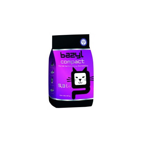 Bazyl Compact Żwirek Bentonitowy Drobnoziarnisty