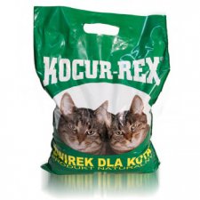 Kocur Rex zielony gruboziarnisty żwirek zbrylający
