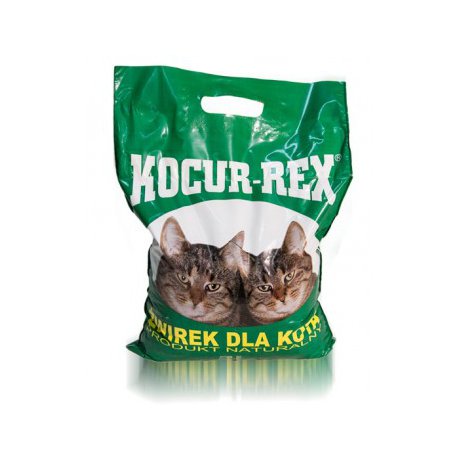 Kocur Rex zielony gruboziarnisty żwirek zbrylający