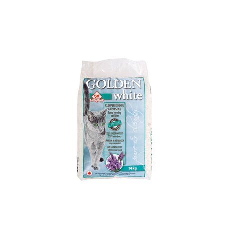 Golden Gray White żwirek bentonitowy o zapachu lawendy