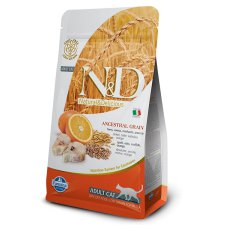 Farmina N&D Ancestral Grain Codfish & Orange Adult Cat Dorsz i pomarańcza