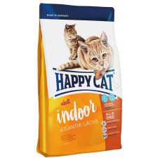 Happy Cat Indoor Atlantik-Lachs Karma dla kotów niewychodzących z atlantyckim łososiem