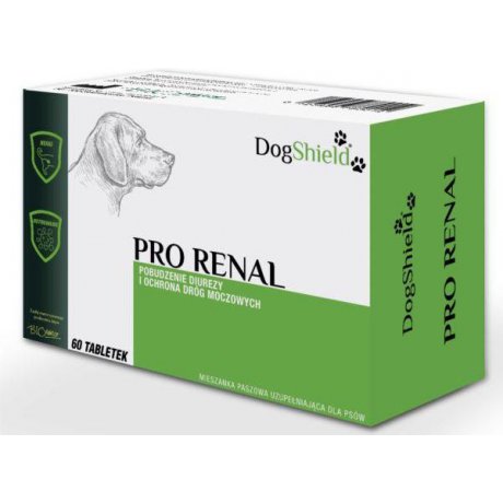 Inex DogShield Pro Renal Pobudzenie diurezy i ochrona dróg moczowych 