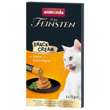Animonda Snack Cream z Kurczakiem i Kocią Trawą
