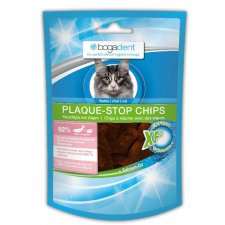 Bogar Bogadent Plaque-Stop Chips Fish Przysmak dla kotów przeciw płytce nazębnej