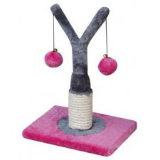 Yarro Drapak Mini Drzewko różowo-szary 