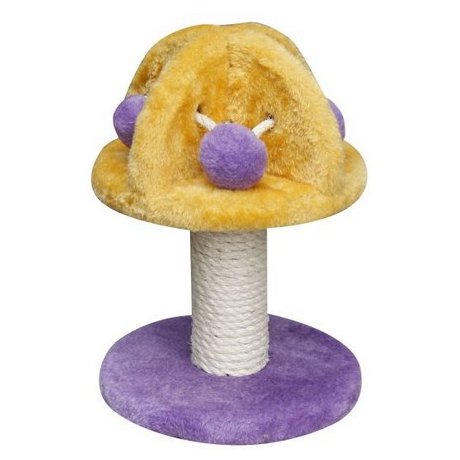 Yarro Drapak Mini Grzybek fioletowo-żółty
