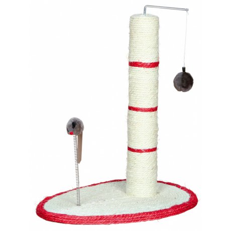 Trixie Drapak słupek z piłka i myszką dla kota