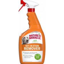 Nature's Miracle SET-IN OXY Stain&Odour Remover Dog usuwa stare plamy i zapachy