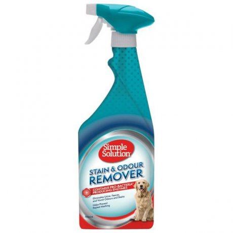 Simple Stain & Odour Remover Dog Płyn Usuwający plamy i zapach z moczu i kału