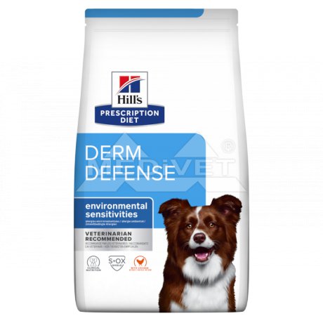 Hills Prescription Diet Canine Derm Defense na problemy skórne u psów